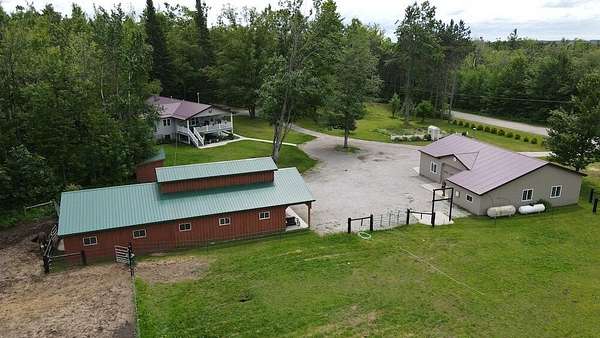 10 Acres of Land with Home for Sale in Mio, Michigan