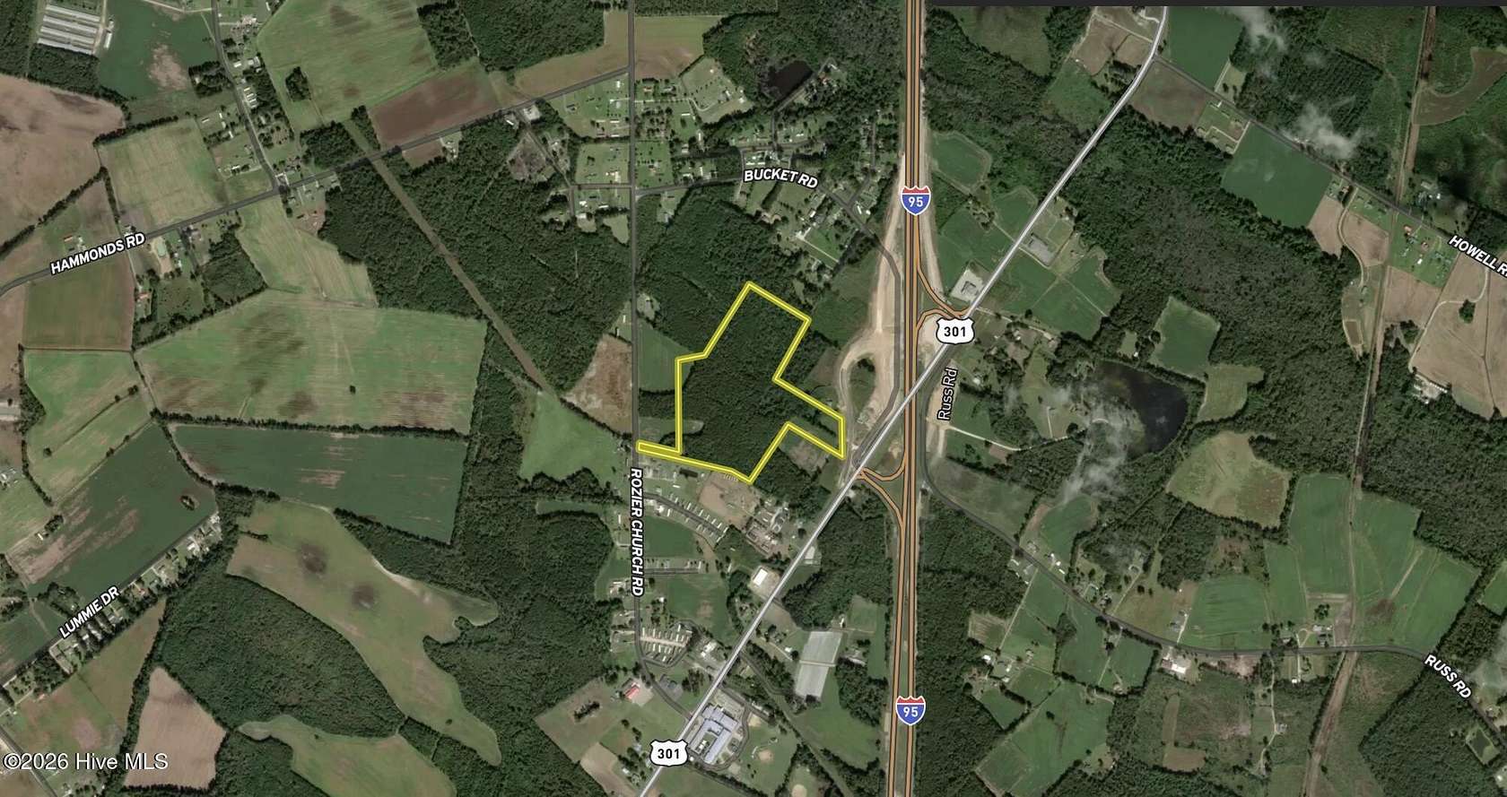 36 Acres of Recreational & Residential Land for Sale in Lumberton, North Carolina