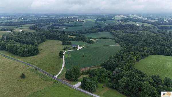 51 Acres of Land with Home for Sale in Glasgow, Kentucky