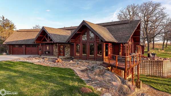 20.6 Acres of Land with Home for Sale in Woodbine, Iowa