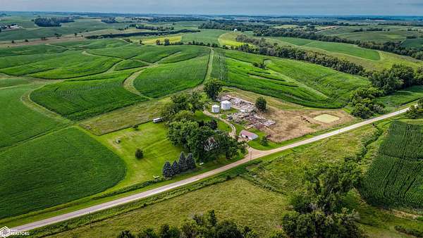 7 Acres of Land with Home for Sale in Wheatland, Iowa