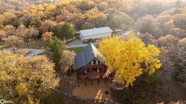 107 Acres of Land with Home for Sale in Menlo, Iowa