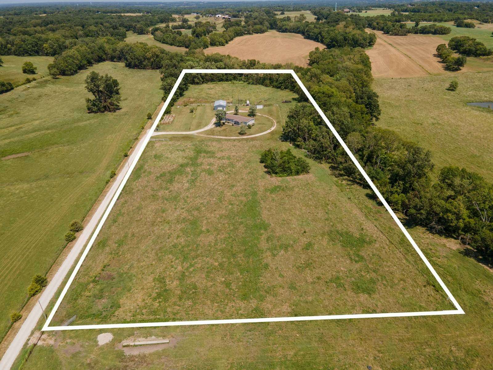 10 Acres of Land with Home for Sale in South Coffeyville, Oklahoma