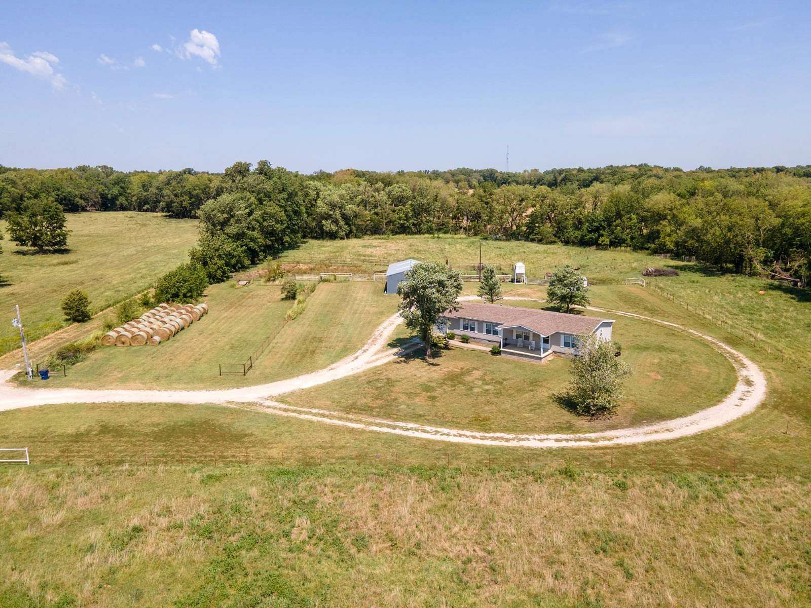 10 Acres of Land with Home for Sale in South Coffeyville, Oklahoma