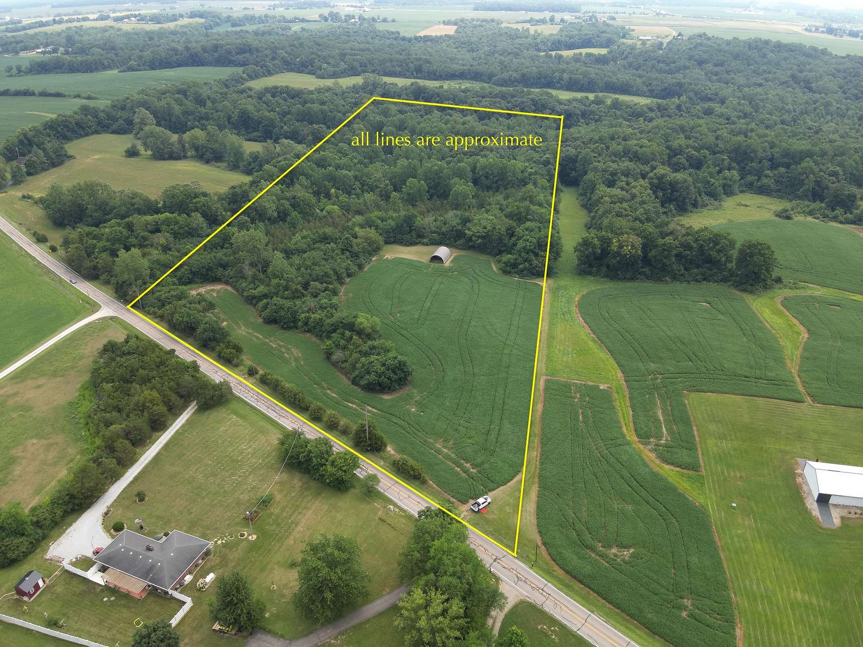 20.5 Acres of Land for Sale in New Paris, Ohio