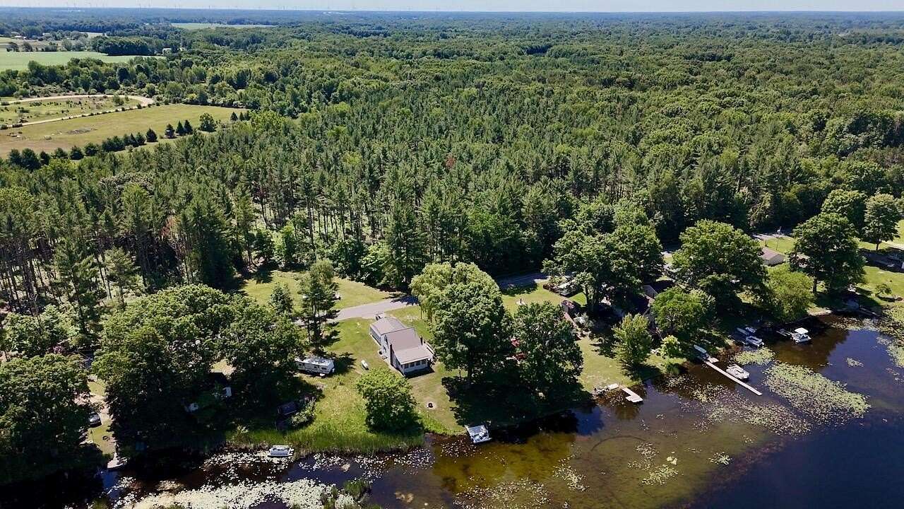 33 Acres of Recreational Land with Home for Sale in Riverdale, Michigan