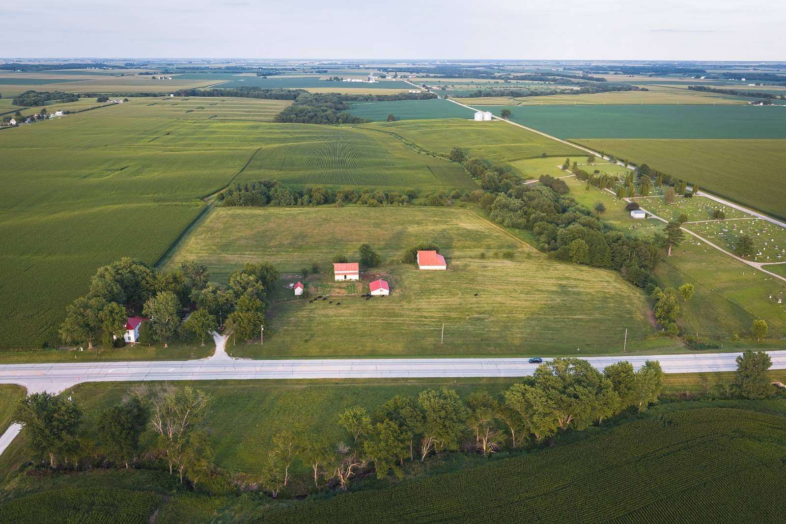 24.5 Acres of Improved Agricultural Land for Sale in Good Hope, Illinois
