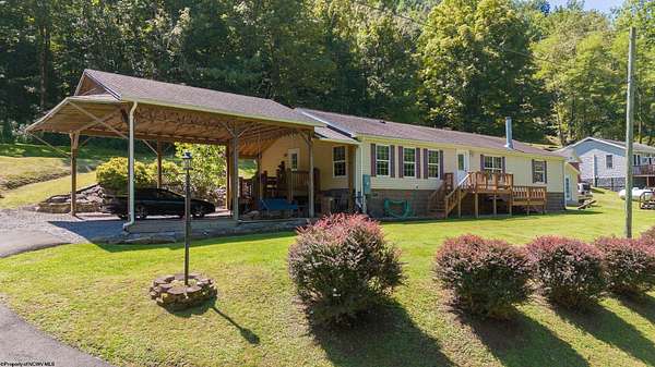 23.8 Acres of Recreational Land with Home for Sale in Webster Springs, West Virginia