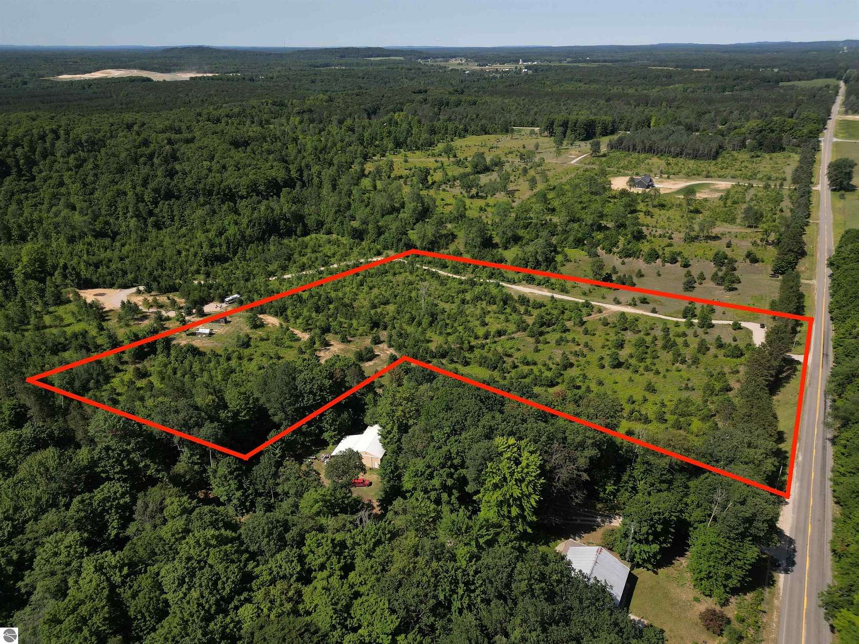 10.5 Acres of Land for Sale in Maple City, Michigan