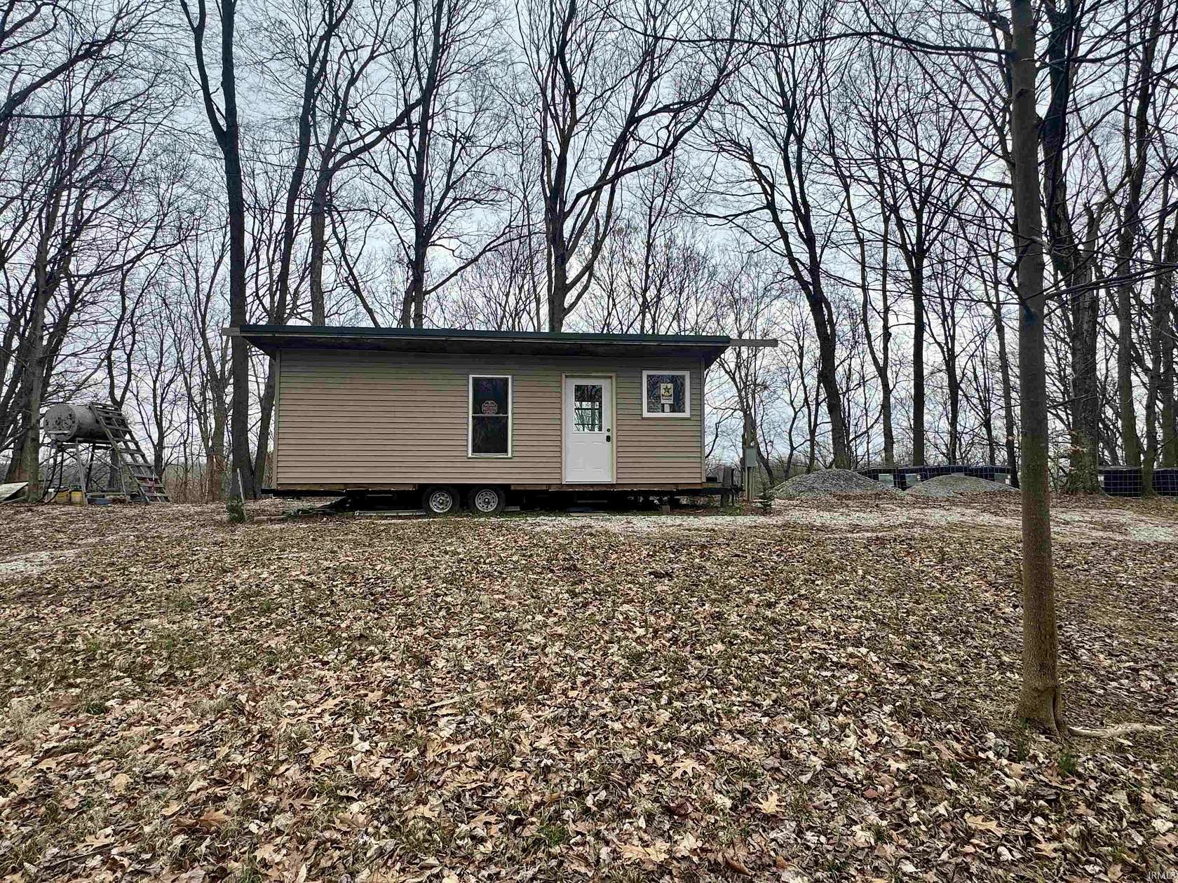 13 Acres of Recreational Land with Home for Sale in Grandview, Indiana
