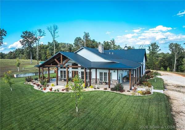 209 Acres of Recreational Land with Home for Sale in Richland, Missouri