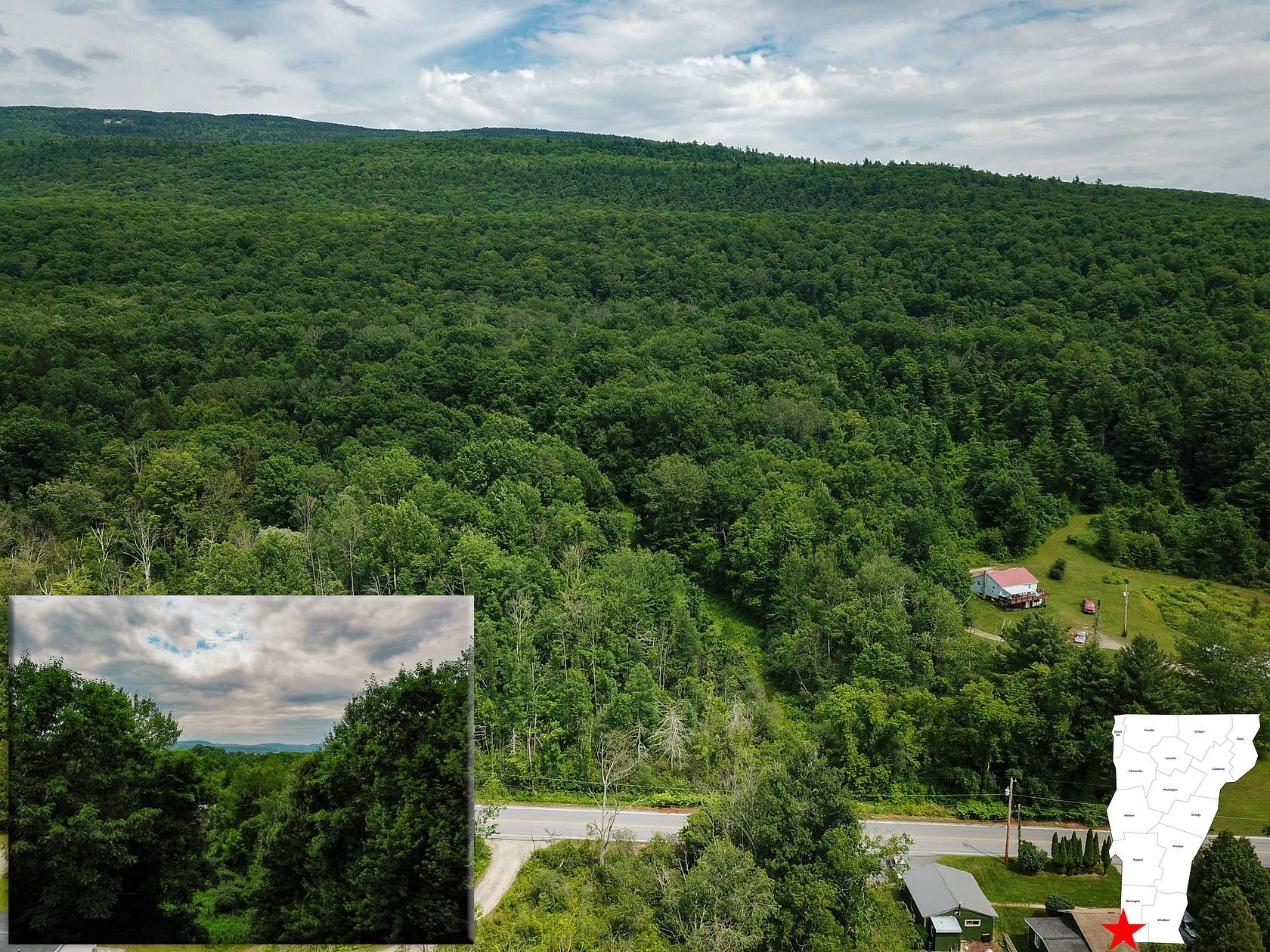 58 Acres of Recreational & Residential Land for Sale in Bennington, Vermont