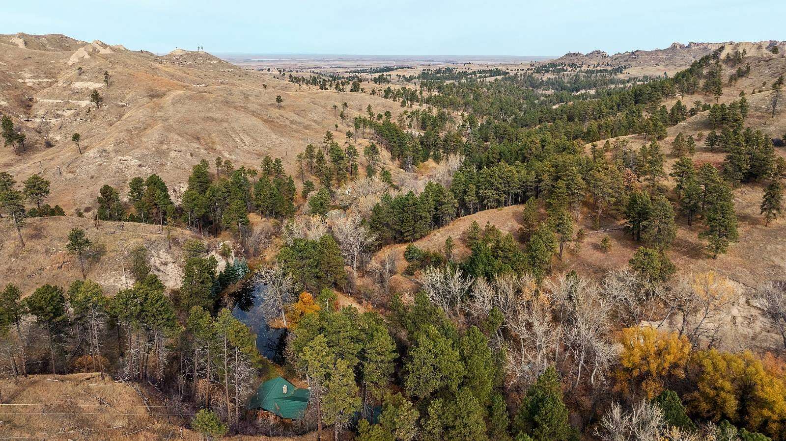 47.5 Acres of Land with Home for Sale in Crawford, Nebraska