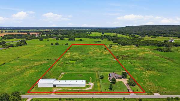 12.9 Acres of Land with Home for Sale in Bixby, Oklahoma