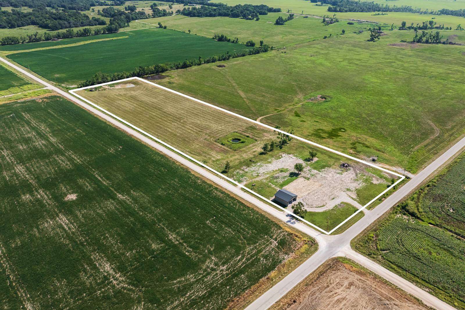 9.3 Acres of Land for Sale in Independence, Kansas