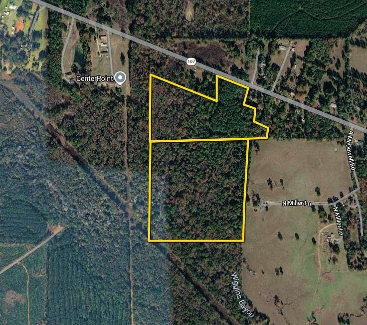 62.7 Acres of Recreational & Residential Land for Sale in Center Point, Louisiana
