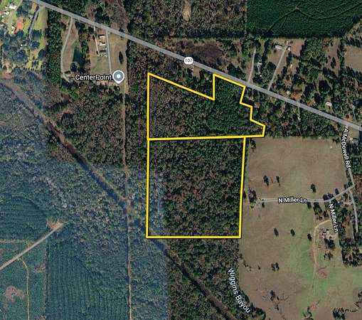 62.7 Acres of Recreational & Residential Land for Sale in Center Point, Louisiana