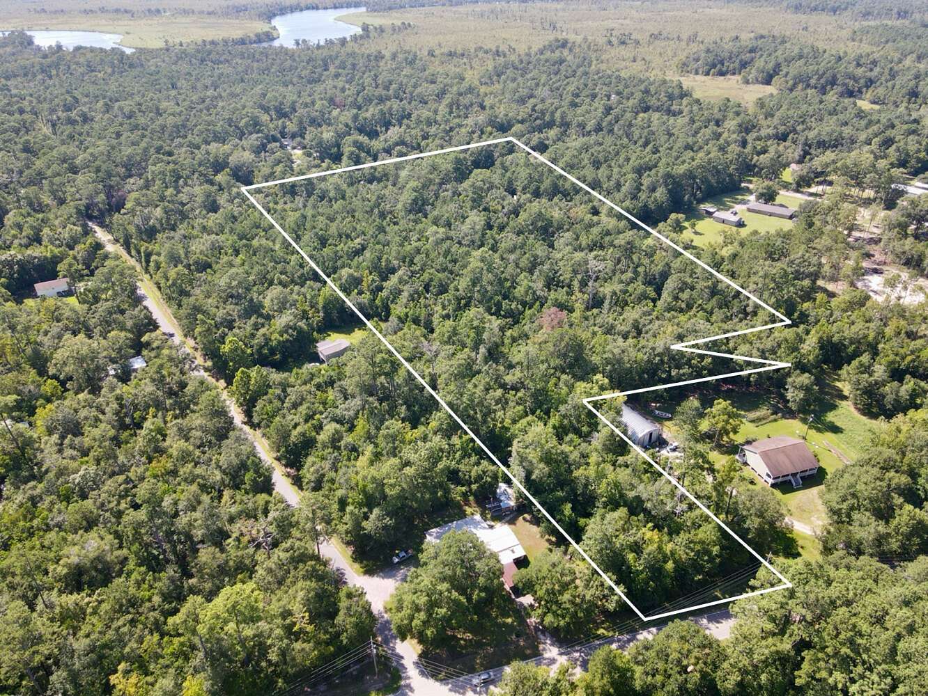10.5 Acres of Recreational & Residential Land for Sale in Pearlington, Mississippi