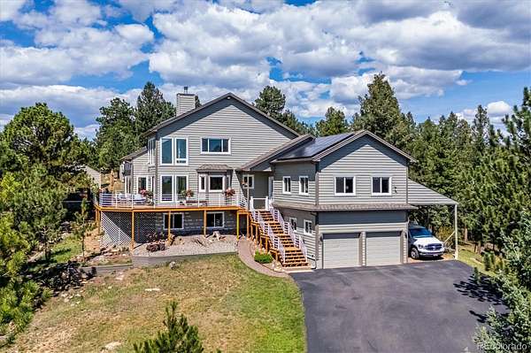 4.28 Acres of Land with Home for Sale in Bailey, Colorado