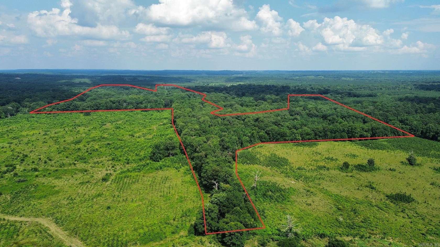 71 Acres of Recreational Land for Sale in Dierks, Arkansas