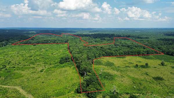 71 Acres of Recreational Land for Sale in Dierks, Arkansas
