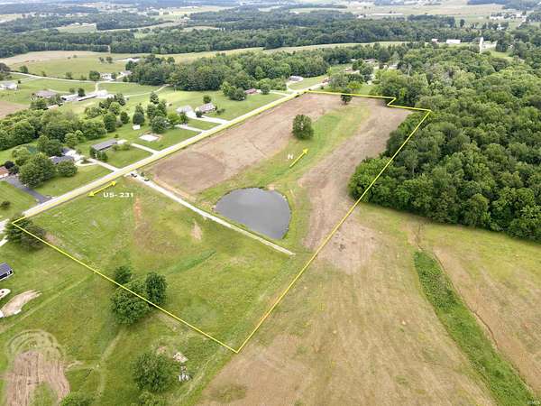 14 Acres of Land for Sale in Loogootee, Indiana