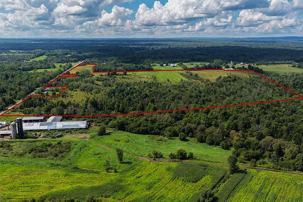 115 Acres of Agricultural Land for Sale in Mooers Forks, New York