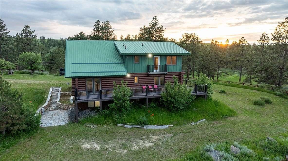 287 Acres of Recreational Land with Home for Sale in Columbus, Montana