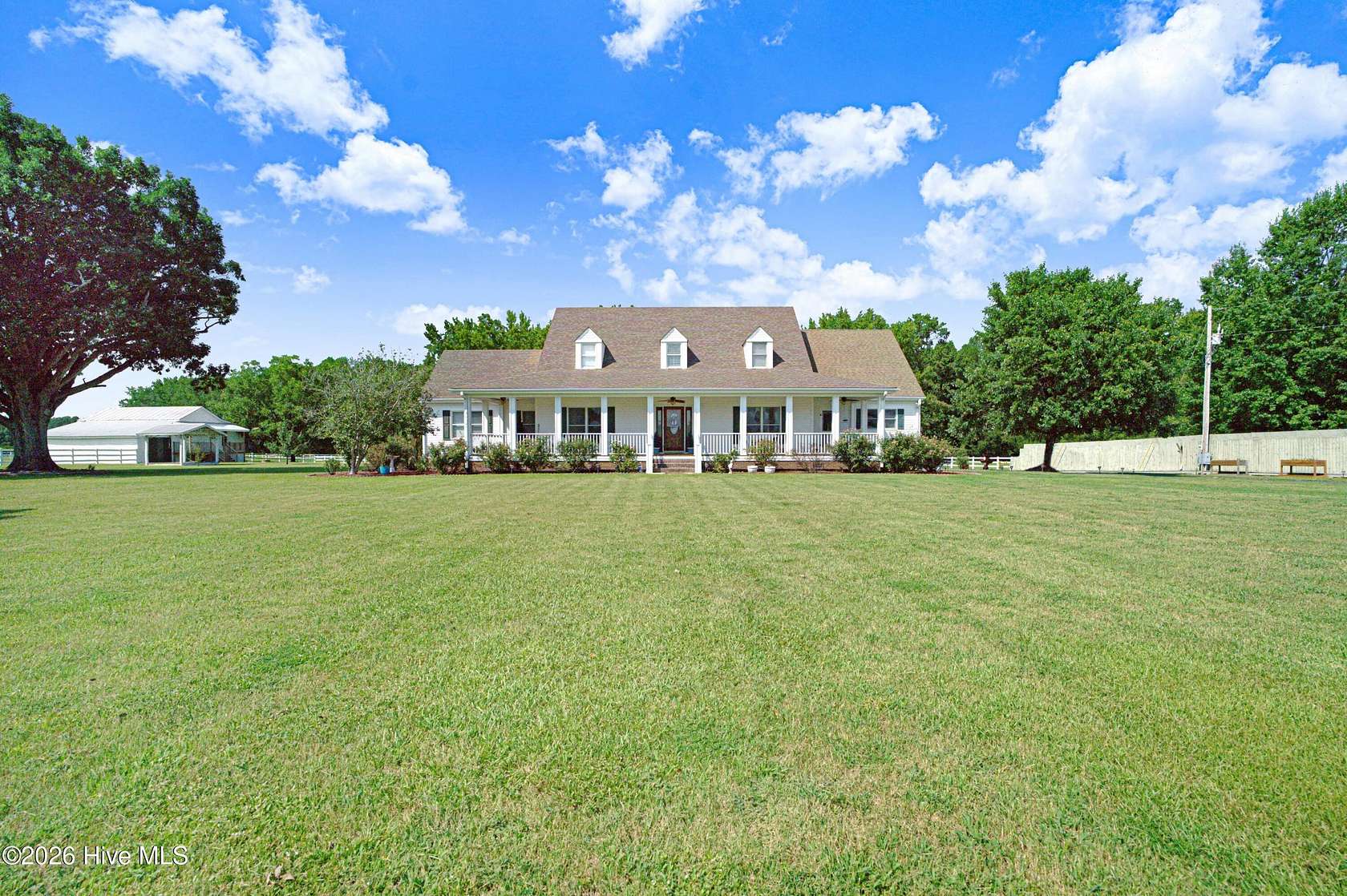 8.8 Acres of Land with Home for Sale in Wilson, North Carolina