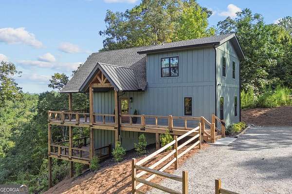 2.64 Acres of Land with Home for Sale in Talking Rock, Georgia
