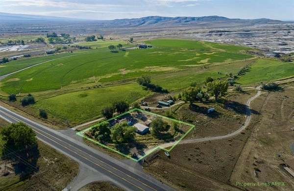 1.64 Acres of Land with Home for Sale in Greybull, Wyoming