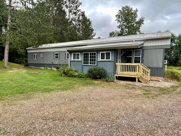5 Acres of Land with Home for Sale in Ogema, Wisconsin