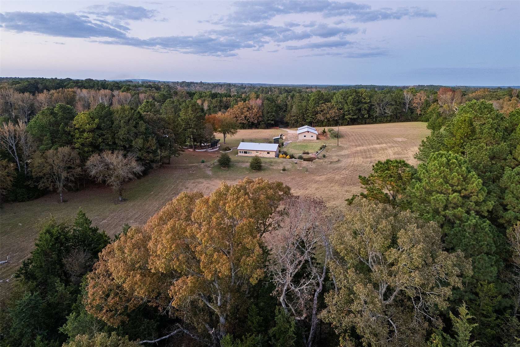 37 Acres of Land with Home for Sale in Troup, Texas