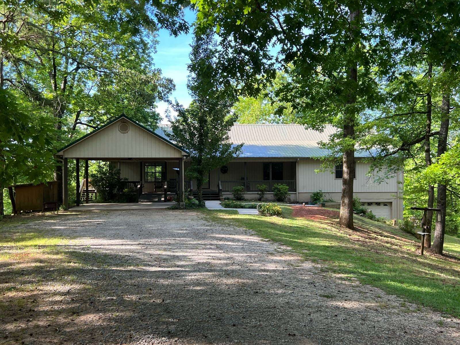 43 Acres of Recreational Land with Home for Sale in Rockford, Alabama