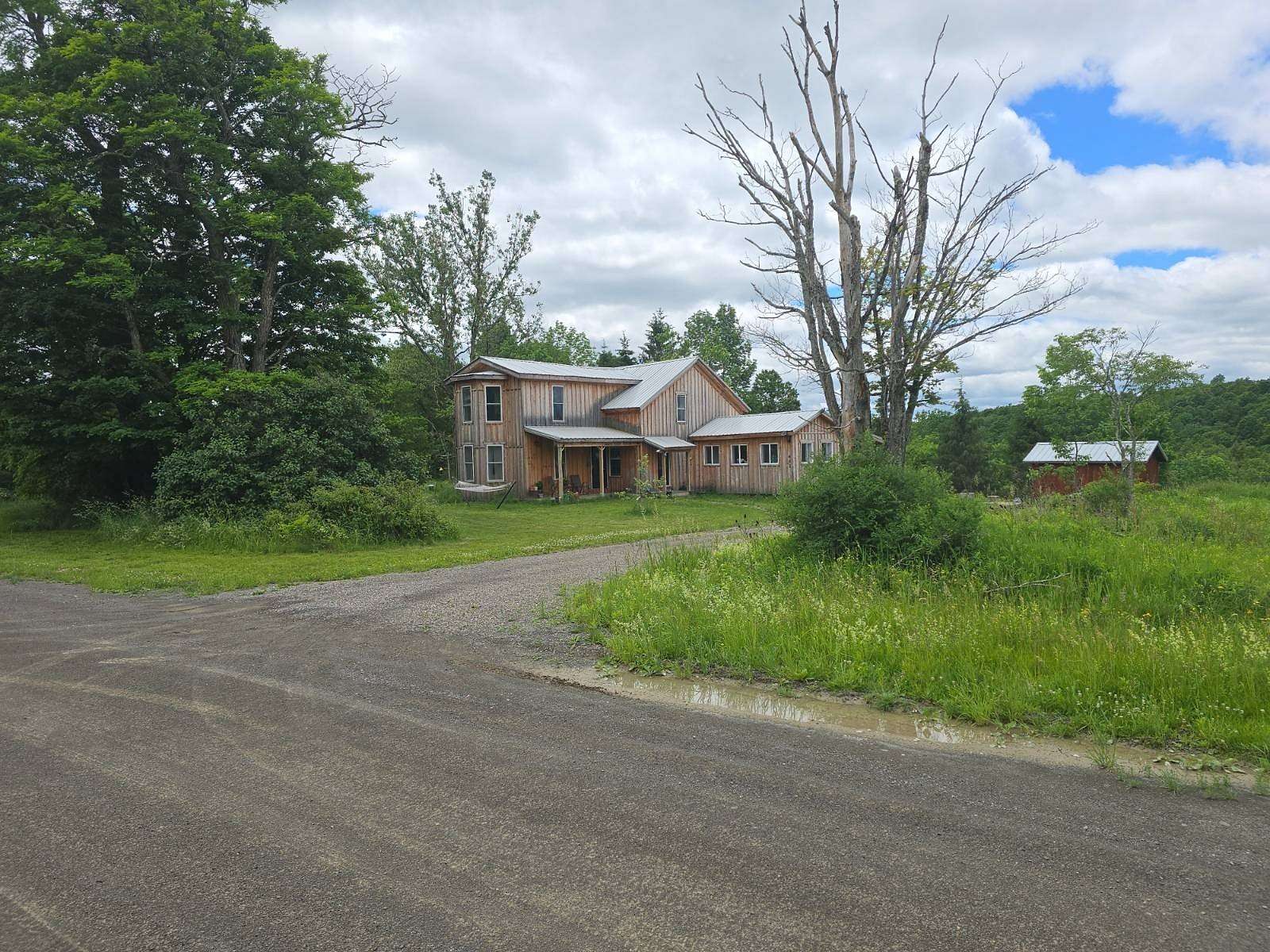 137 Acres of Recreational Land with Home for Sale in Pitcher, New York