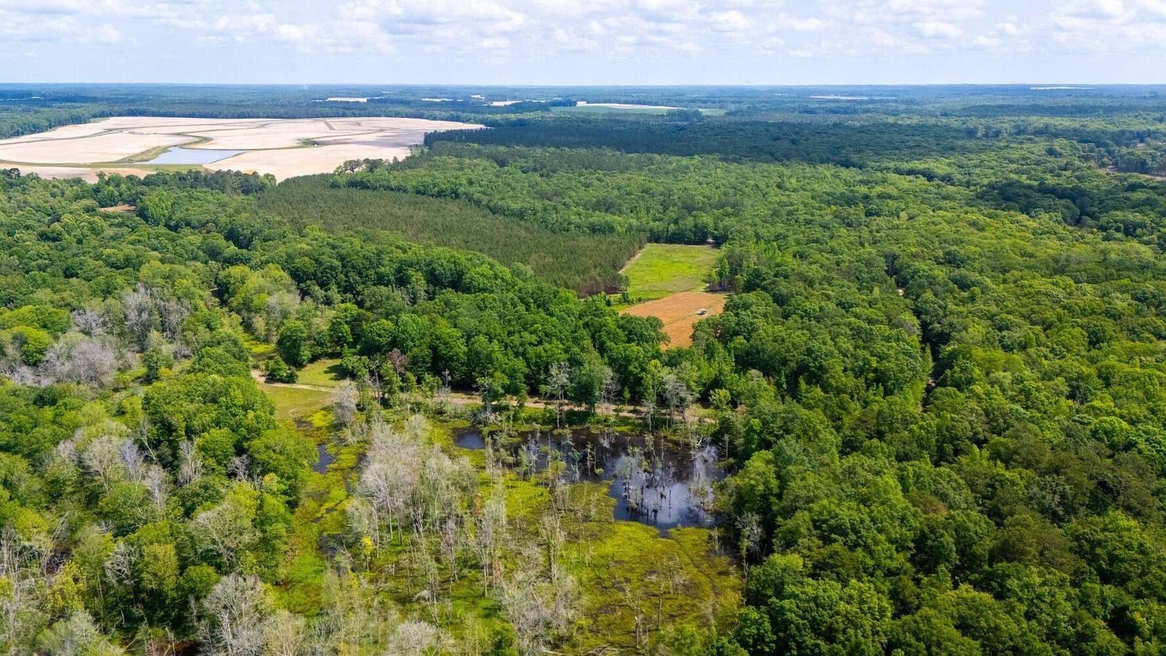 1,020 Acres of Recreational Land with Home for Sale in Midway, Alabama