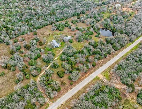 10.1 Acres of Land with Home for Sale in Waelder, Texas