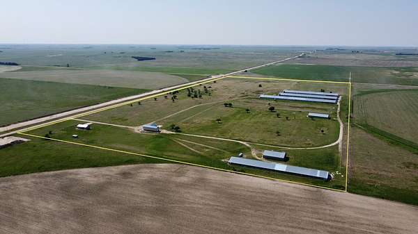 81.2 Acres of Agricultural Land with Home for Sale in Kenesaw, Nebraska