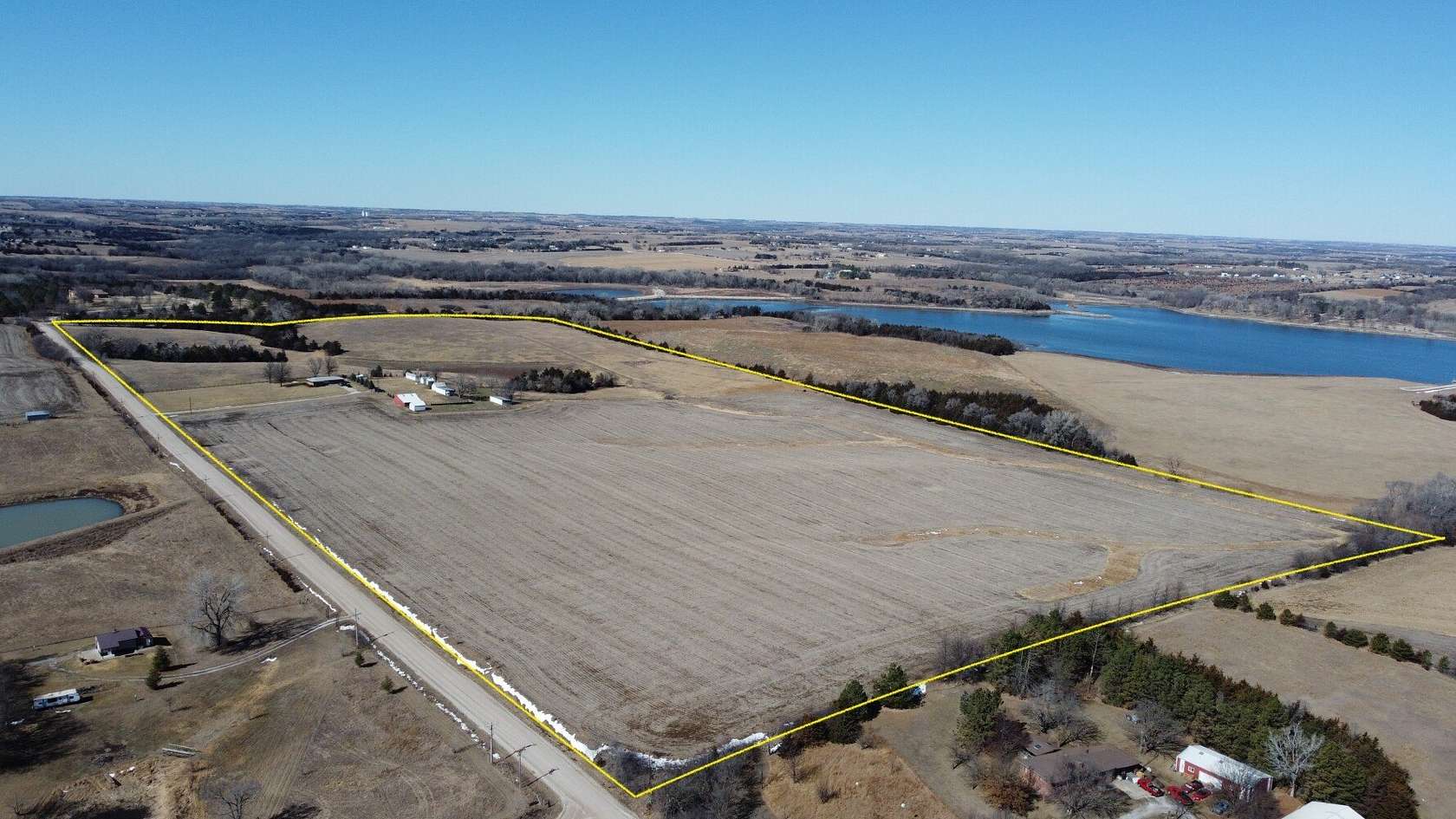 77.2 Acres of Agricultural Land with Home for Sale in Denton, Nebraska