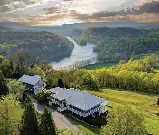 14.5 Acres of Land with Home for Sale in Pearisburg, Virginia