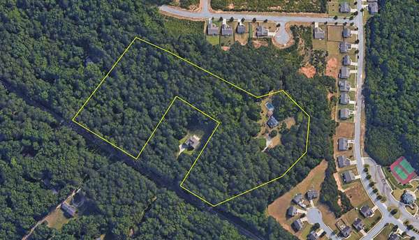 11.5 Acres of Land with Home for Sale in Fairburn, Georgia