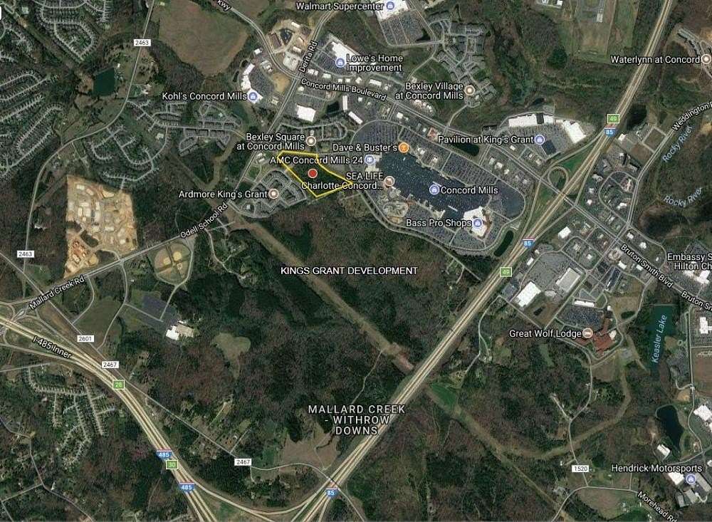 11.5 Acres of Commercial Land for Sale in Charlotte, North Carolina