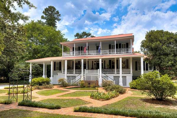 75.2 Acres of Recreational Land with Home for Sale in Summerton, South Carolina