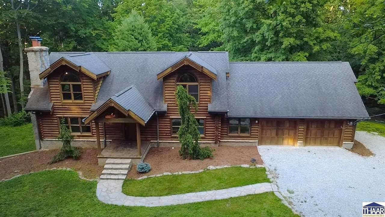57.5 Acres of Land with Home for Sale in Merom, Indiana
