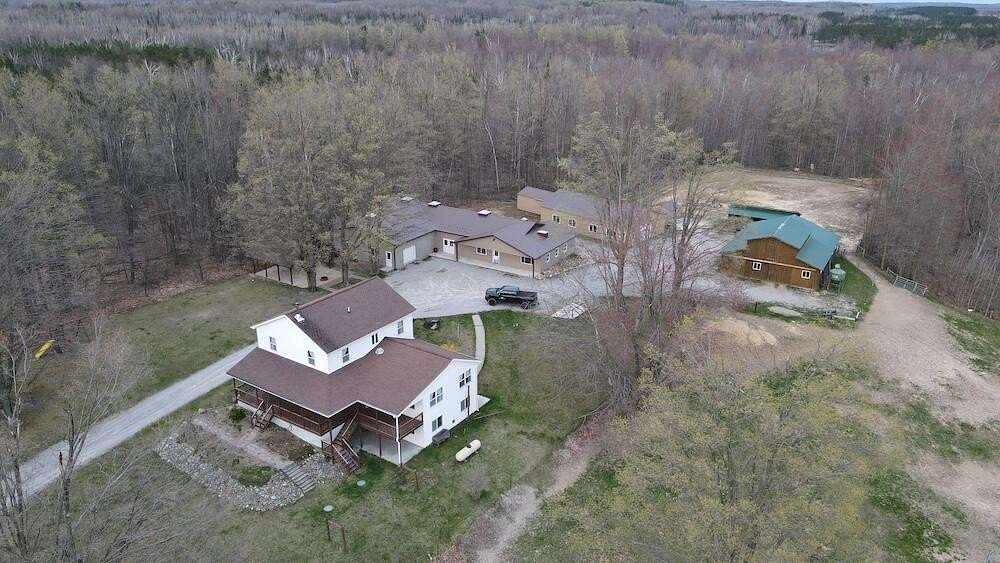 10 Acres of Land with Home for Sale in Mio, Michigan