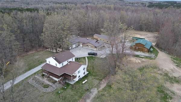 10 Acres of Land with Home for Sale in Mio, Michigan