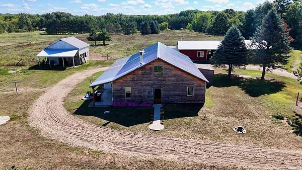 10.9 Acres of Land with Home for Sale in Vestaburg, Michigan