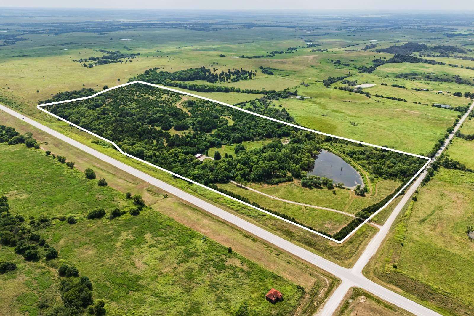 62.1 Acres of Land with Home for Sale in Cedar Vale, Kansas