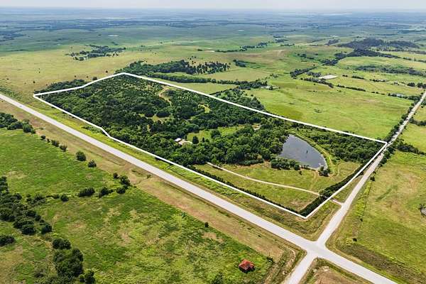 62.1 Acres of Land with Home for Sale in Cedar Vale, Kansas