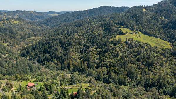 107 Acres of Land with Home for Sale in Cazadero, California